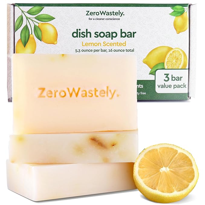 plastic free dish soap bar