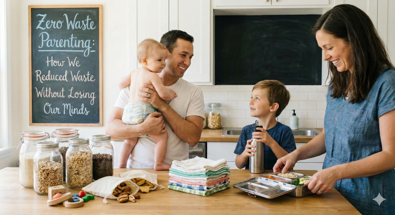 Zero Waste Parenting: How We Reduced Waste Without Losing Our Minds