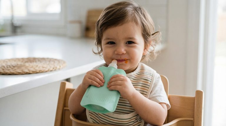 Beyond the Single-Use Squeeze: The Safest Reusable Baby Food Pouches