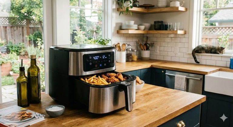The Best Plastic-Free Air Fryer Guide: No Teflon, No Fumes, Just Crisp