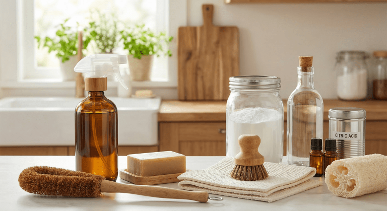 Green Cleaning 101: How to Clean Your Entire Home Without Plastic or Toxins